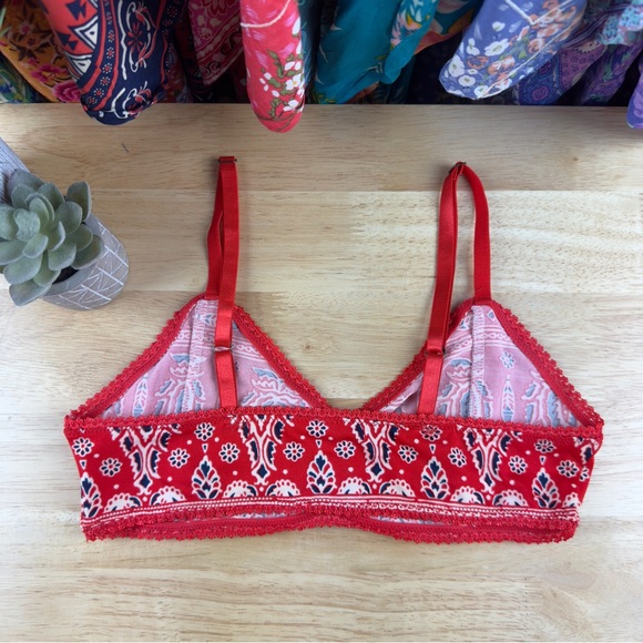 ✨ Spell Gypsiana Bralette ✨ Red Bandana ✨ S - Picture 2 of 5